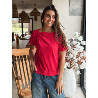 Blouse Trivia - Rouge