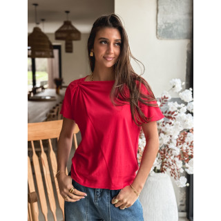 Blouse Trivia - Rouge