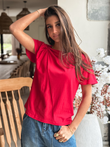 Blouse Trivia - Rouge