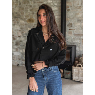 trench court Chicago - Noir