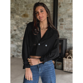 trench court Chicago - Noir