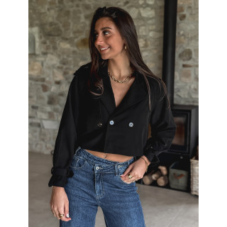 trench court Chicago - Noir