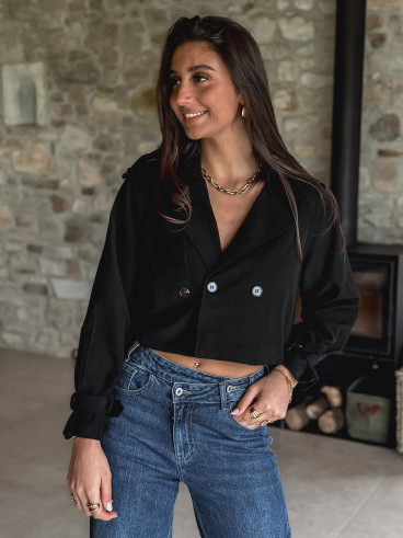 trench court Chicago - Noir