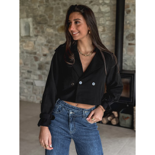 trench court Chicago - Noir