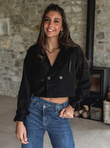 trench court Chicago - Noir