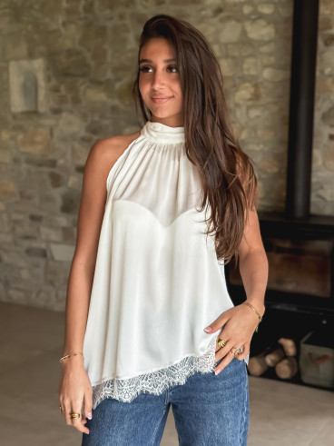 Blouse Alicante - Blanc