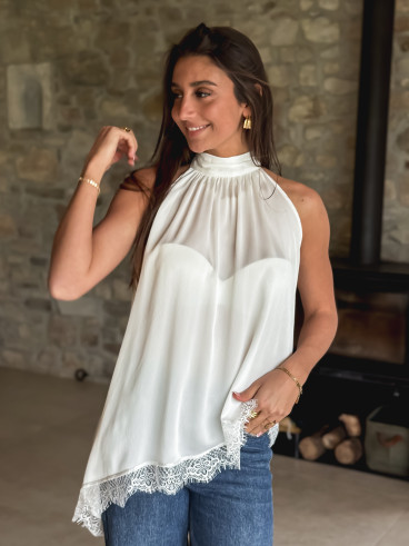 Blouse Alicante - Blanc