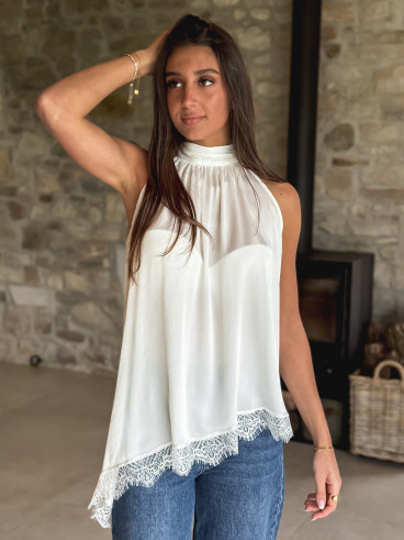 Blouse Alicante - Blanc