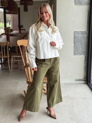 Pantalon Mariana - Kaki