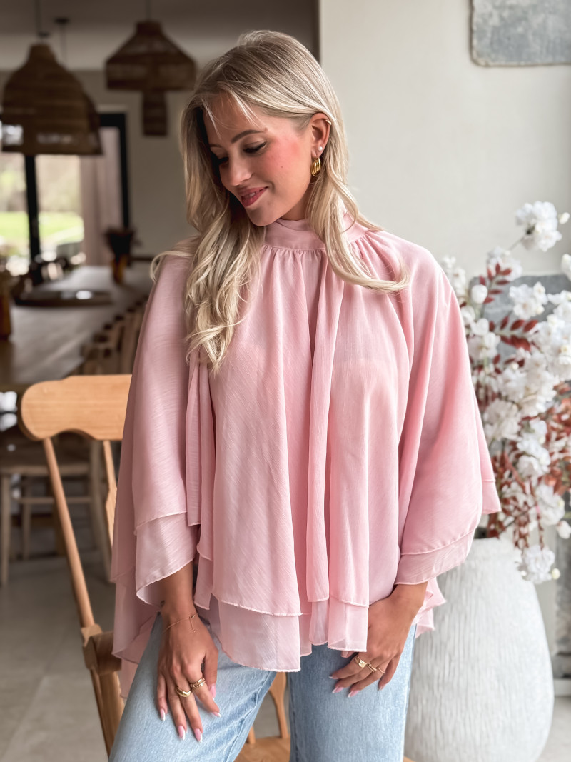 Blouse Méliana - Rose