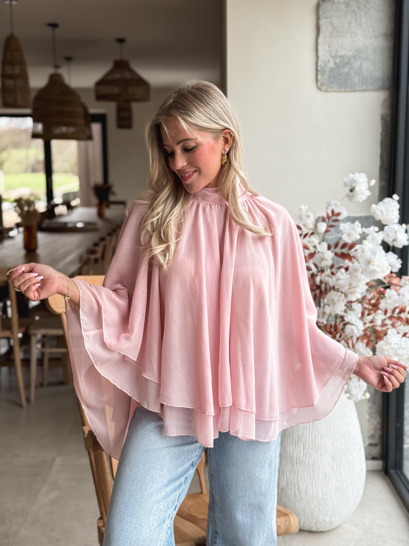 Blouse Méliana - Rose