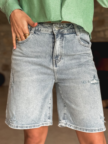 Short Tyssem - Bleu clair