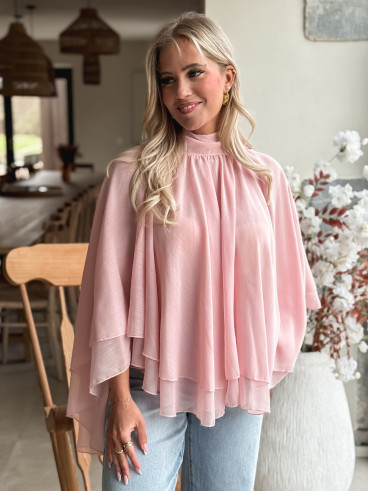 Blouse Méliana - Rose