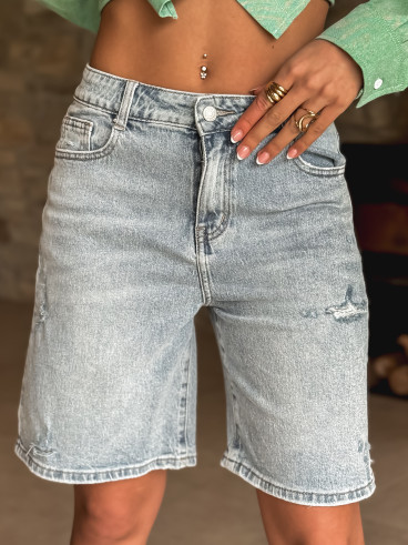 Short Tyssem - Bleu clair