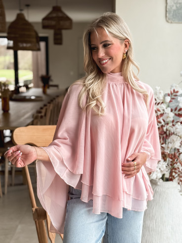 Blouse Méliana - Rose