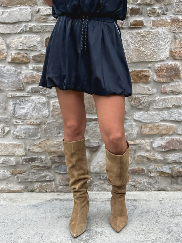 Jupe courte Malissa - Bleu marine