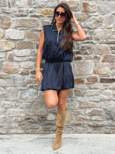 Jupe courte Malissa - Bleu marine