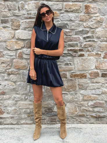 Blouse Malissa - Bleu Marine