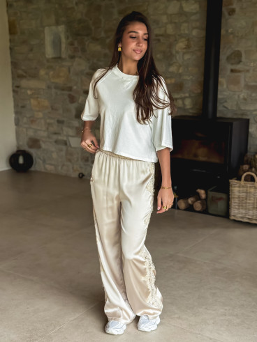 Pantalon Séléna - Beige