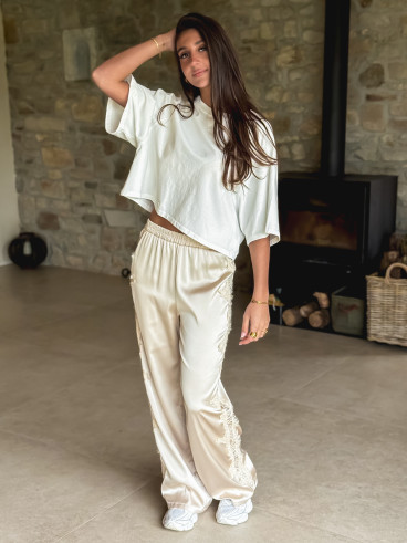 Pantalon Séléna - Beige