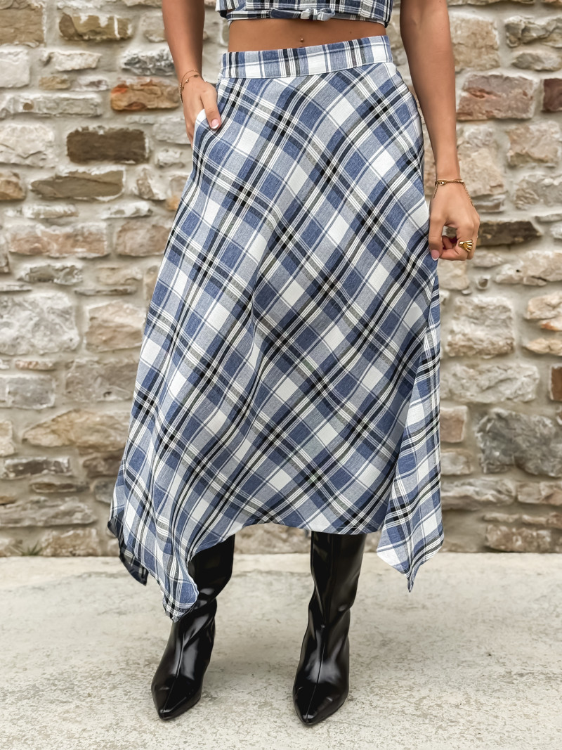 Jupe longue Sevilla - Bleu Jupe longue Sevilla - Bleu