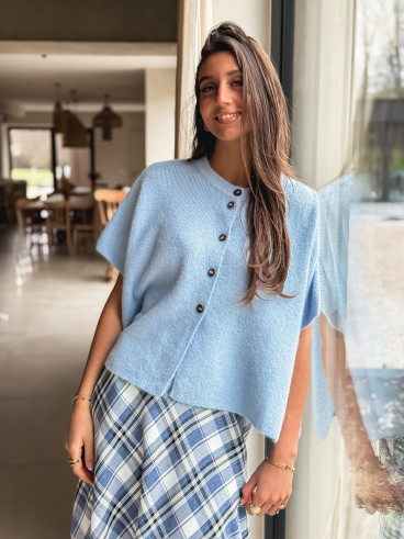 Gilet Ophéa - Bleu ciel