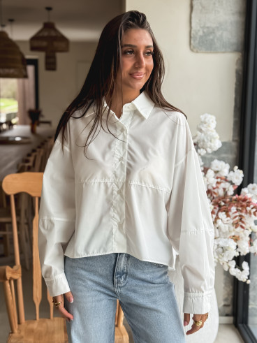 Chemise Marlène - Blanc