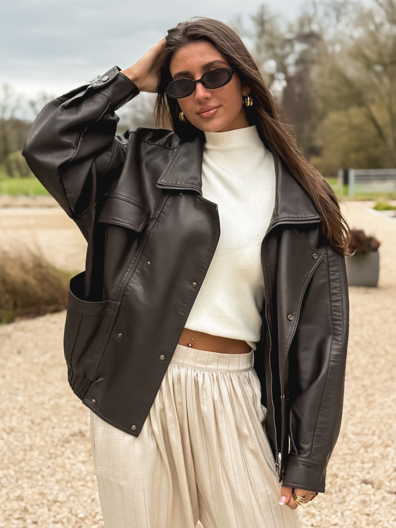 Veste Prya - Chocolat