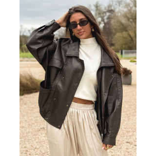 Veste Prya - Chocolat