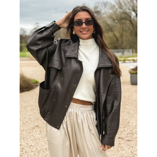 Veste Prya - Chocolat