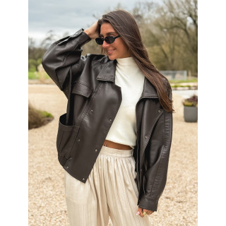 Veste Prya - Chocolat