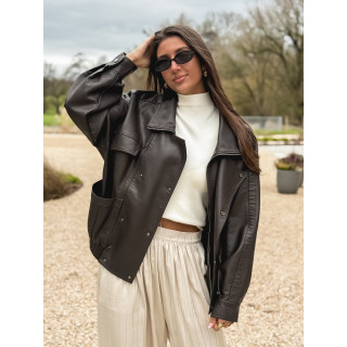 Veste Prya - Chocolat
