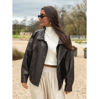 Veste Prya - Chocolat