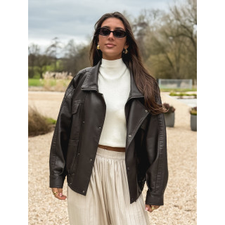 Veste Prya - Chocolat