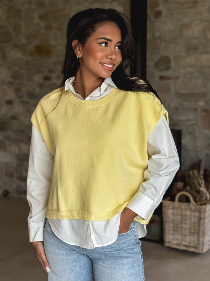 Pull Floride - Jaune Pull Floride - Jaune