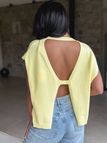 Pull Floride -  Jaune