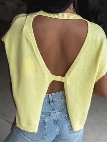 Pull Floride -  Jaune