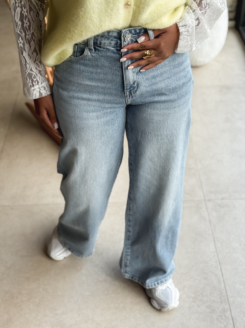 Jeans Halima - Bleu clair Jeans Halima - Bleu clair