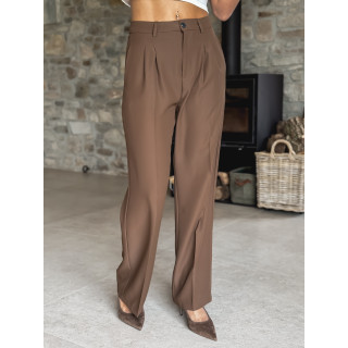 Pantalon Héléana - Chocolat
