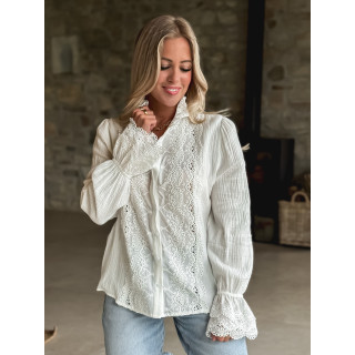 Chemisier Carole - Blanc