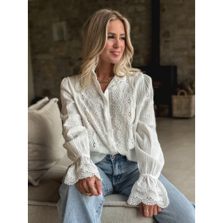 Chemisier Carole - Blanc