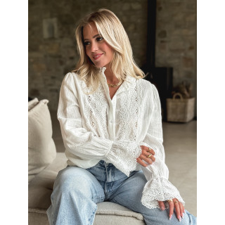 Chemisier Carole - Blanc