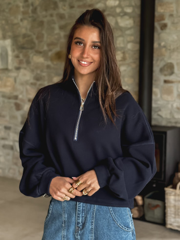 Pull Thais - Bleu marine