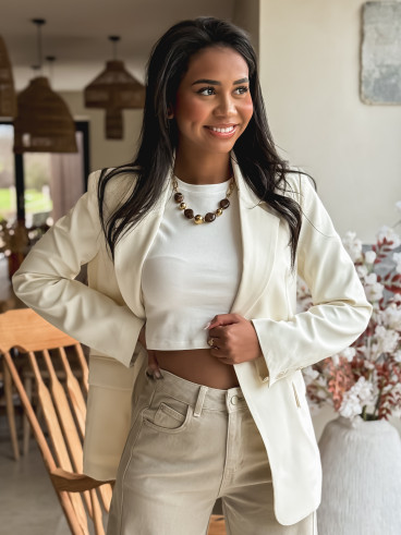Blazer Kristina - Ecru
