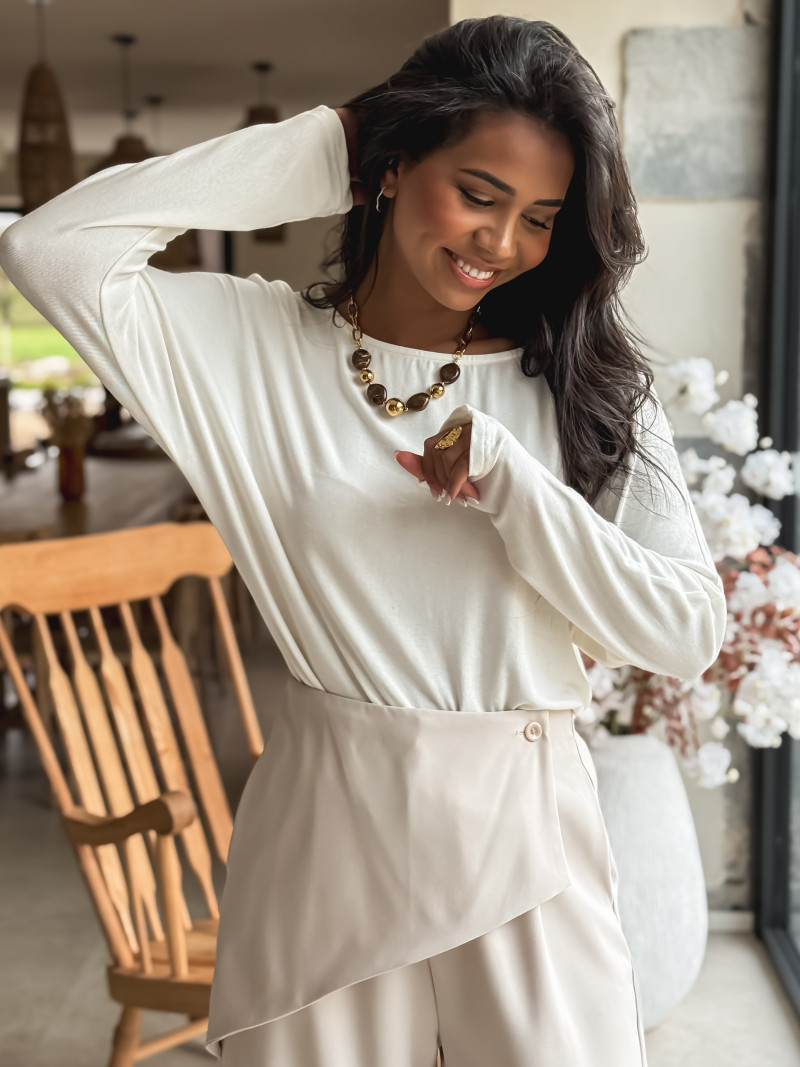 Blouse Mélinna - Ecru