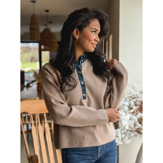 Pull Auréliana - Taupe