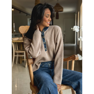Pull Auréliana - Taupe