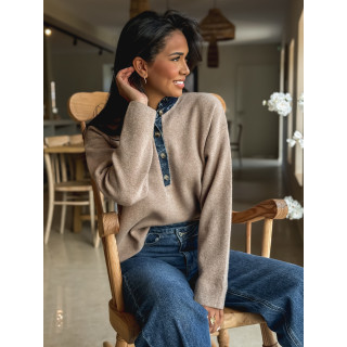 Pull Auréliana - Taupe