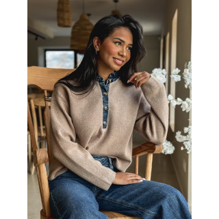 Pull Auréliana - Taupe