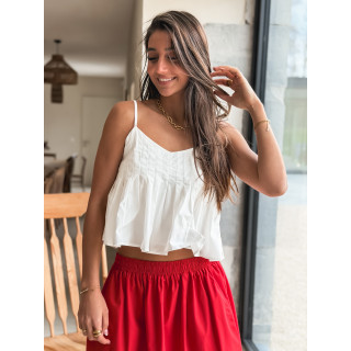 Top Ilyne - Blanc